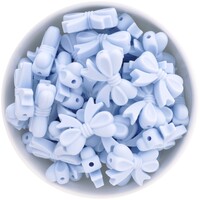 CLEARANCE Bow - Pale Blue