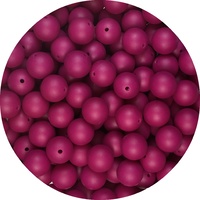 15mm Round - Magenta