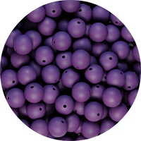 15mm Round - Grape