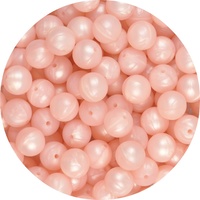 15mm Round - Pearl Baby Pink 