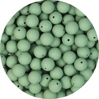 15mm Round - Sage 