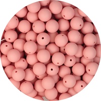 15mm Round - Vintage Blush