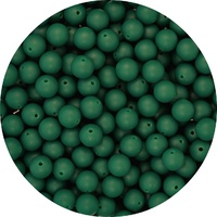 15mm Round - Forest Green