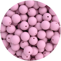 15mm Round - Mauve Mist