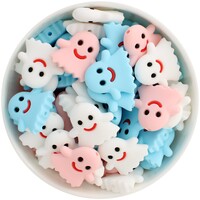 Happy Ghost Silicone Bead