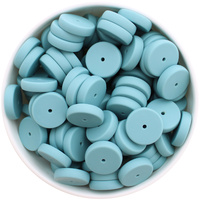 Coin 19mm - Teal Blue