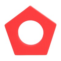 SiliMAMA Geo Pendant - Red