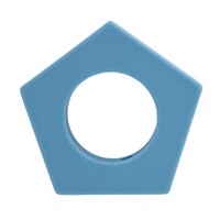 SiliMAMA Geo Pendant - Dusty Blue