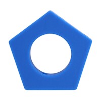 SiliMAMA Geo Pendant - Royal Blue