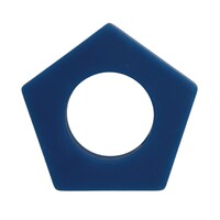 SiliMAMA Geo Pendant - Denim Blue