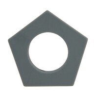 SiliMAMA Geo Pendant - Charcoal
