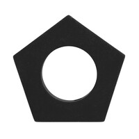 SiliMAMA Geo Pendant - Black