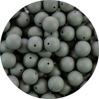 19mm Round - Charcoal