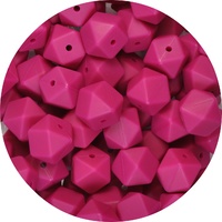17mm Hexagon - Magenta