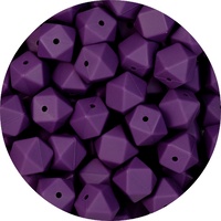 17mm Hexagon - Grape