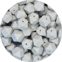 17mm Hexagon - Glacier Grey