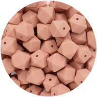 17mm Hexagon - Clay 
