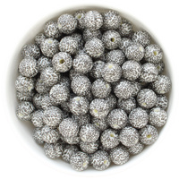 Bubblegum Bead 12mm - Leopard Print