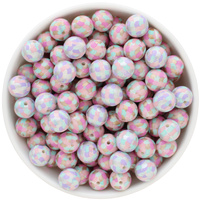Bubblegum Bead 12mm - Mermaid Scale