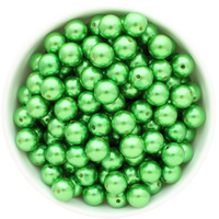 Bubblegum Bead 12mm - Pearl - Green