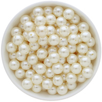 Bubblegum Bead 12mm - Pearl - Ivory