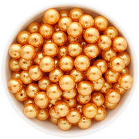 Bubblegum Bead 12mm - Pearl - Orange
