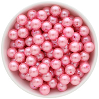 Bubblegum Bead 12mm - Pearl - Pink