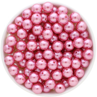 Bubblegum Bead 12mm - Pearl - Rose Pink