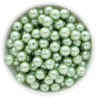 Bubblegum Bead 12mm - Pearl - Sage Green