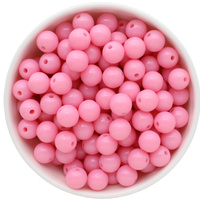 Bubblegum Bead 12mm - Solid - Pink