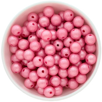 Bubblegum Bead 12mm - Wrinkle - Pink