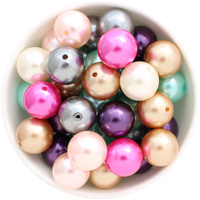 Bubblegum Bead 20mm - Pearl