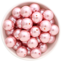 Bubblegum Bead 20mm - Pearl - Dusty Pink