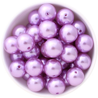 Bubblegum Bead 20mm - Pearl - Light Purple