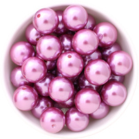 Bubblegum Bead 20mm - Pearl - Lavender