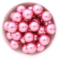 Bubblegum Bead 20mm - Pearl - Rose Pink
