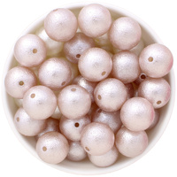 Bubblegum Bead 20mm - Wrinkle - Champagne