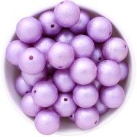 Bubblegum Bead 20mm - Wrinkle - Purple