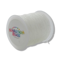 Crystal Clear Stretch Cord 1mm 70m