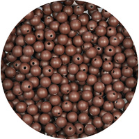 9mm Round - Chocolate