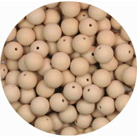 15mm Round - Oatmeal 