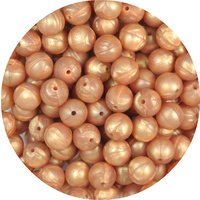 15mm Round - Rose Gold