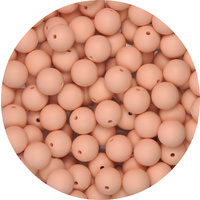15mm Round - Peachy 