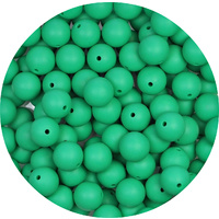 15mm Round - Jade Green
