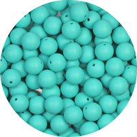 15mm Round - Turquoise 