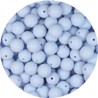 15mm Round - Baby Blue 