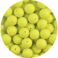19mm Round - Lemon Lime