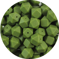 17mm Hexagon - Army Green