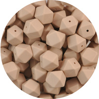 17mm Hexagon - Oatmeal