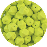 17mm Hexagon - Lemon Lime